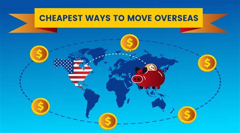 cheapest way to move overseas.